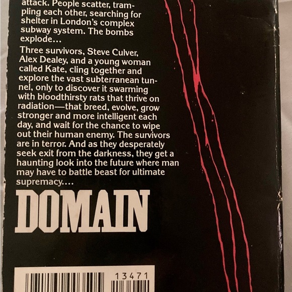 Domain by James Herbert Paperback - Picture 5 of 5
